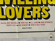 1977 Unwilling Lovers 1SH Movie Poster 27 x 41 Sexploitation Jodie Maxwell   - TvMovieCards.com