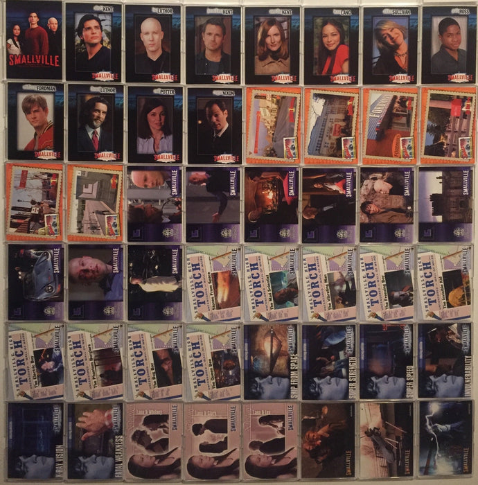 Smallville Season 1 Base Card Set 90 cards Inkworks 2002   - TvMovieCards.com