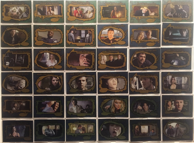 Supernatural Connections Base Card Set 72 Cards Inkworks 2008 - TvMovieCards.com