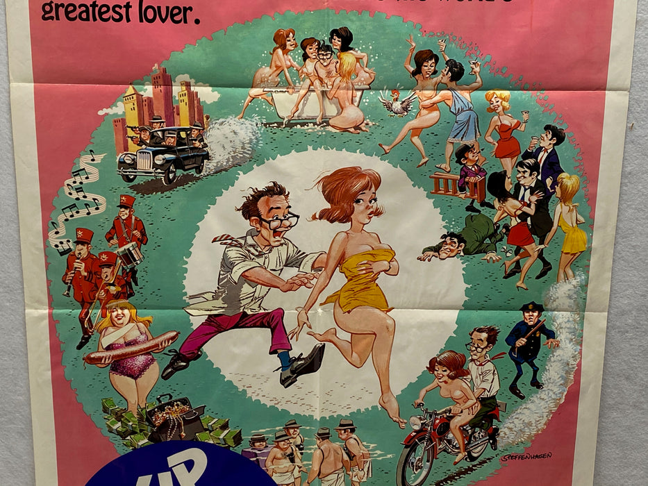 1972 Up Your Alley 1SH Movie Poster 27 x 41 Frank Corsentino, Haji, Michael Finn   - TvMovieCards.com