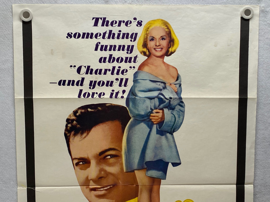 1964 Goodbye Charlie 1SH Movie Poster 27 x 41 Tony Curtis, Debbie Reynolds   - TvMovieCards.com