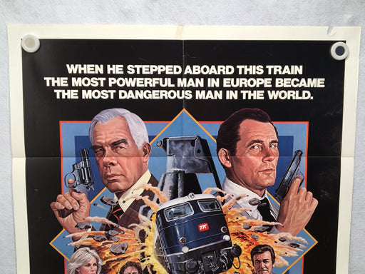 1979 Avalanche Express Original 1SH Movie Poster 27 x 41 Lee Marvin Linda Evans   - TvMovieCards.com