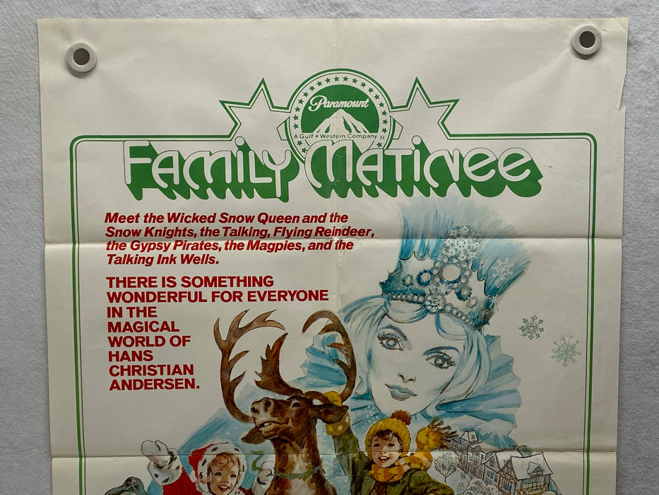 1975 The Snow Queen 1SH Movie Poster 27 x 41 Anna Komolova   - TvMovieCards.com