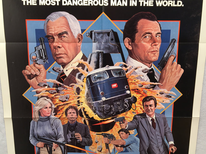 1979 Avalanche Express Original 1SH Movie Poster 27 x 41 Lee Marvin Linda Evans   - TvMovieCards.com