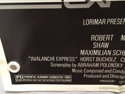 1979 Avalanche Express Original 1SH Movie Poster 27 x 41 Lee Marvin Linda Evans   - TvMovieCards.com