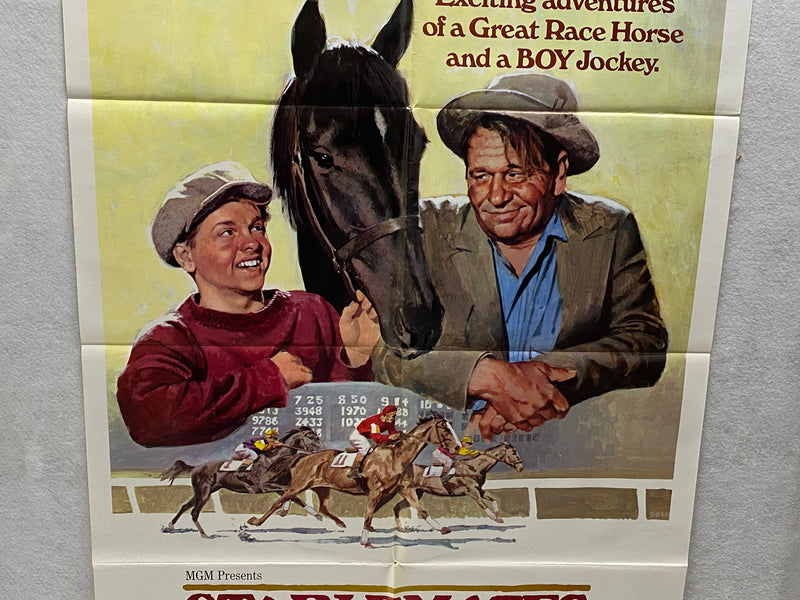 1973 Stable Mates 1SH Movie Poster 27 x 41  Wallace Beery, Mickey Rooney, Arthur   - TvMovieCards.com