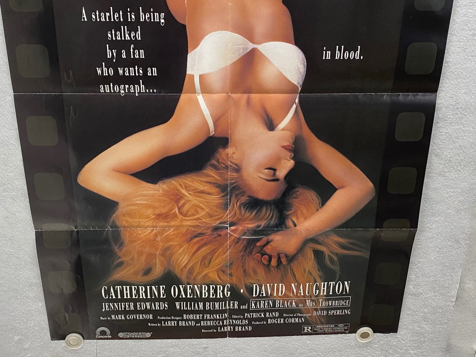 1990 Overexposed 1SH Movie Poster 27 x 40 Catherine Oxenberg, David Naughton   - TvMovieCards.com