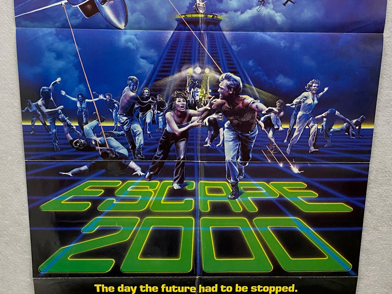 1982 Escape 2000 1SH Movie Poster 27 x 40 Steve Railsback, Olivia Hussey   - TvMovieCards.com