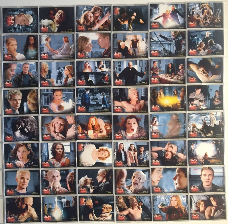Buffy The Vampire Slayer Season 7 Base Card Set 90 Cards   - TvMovieCards.com