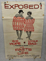 1960 The Facts of Life 1SH Movie Poster 27x41 Bob Hope Lucille Ball Ruth Hussey   - TvMovieCards.com