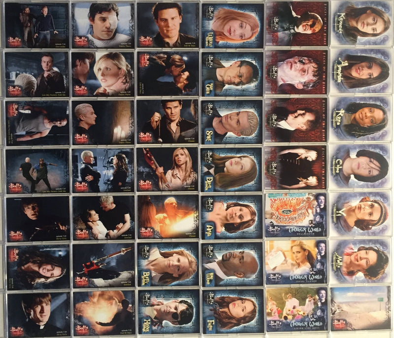 Buffy The Vampire Slayer Season 7 Base Card Set 90 Cards   - TvMovieCards.com