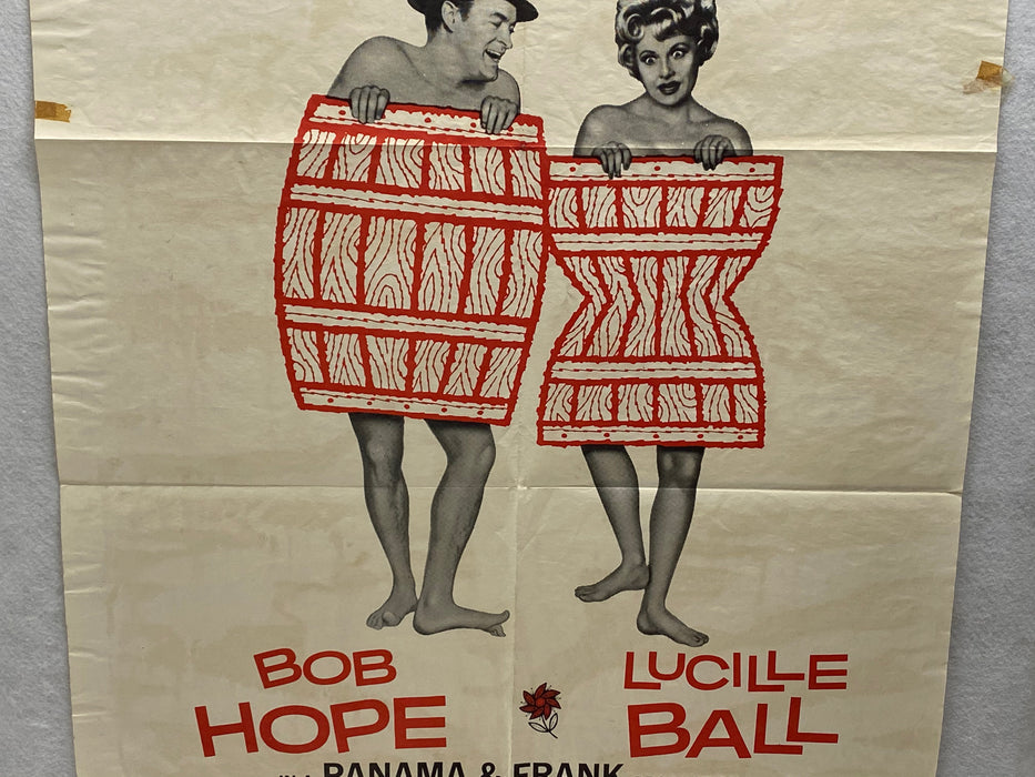 1960 The Facts of Life 1SH Movie Poster 27x41 Bob Hope Lucille Ball Ruth Hussey   - TvMovieCards.com