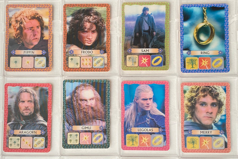 Lord of the Rings Two Towers Lenticular Trading Card Set of 16 German Kelloggs   - TvMovieCards.com