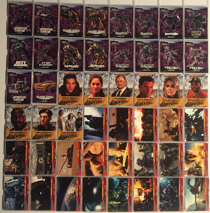 Transformers Movie Base Card Set 90 Cards Topps 2007   - TvMovieCards.com