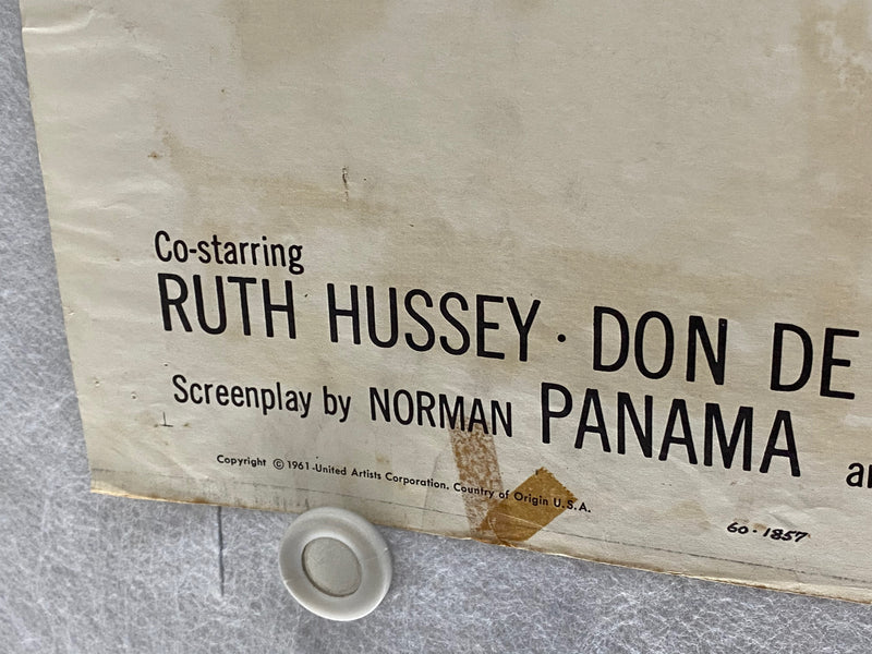 1960 The Facts of Life 1SH Movie Poster 27x41 Bob Hope Lucille Ball Ruth Hussey   - TvMovieCards.com