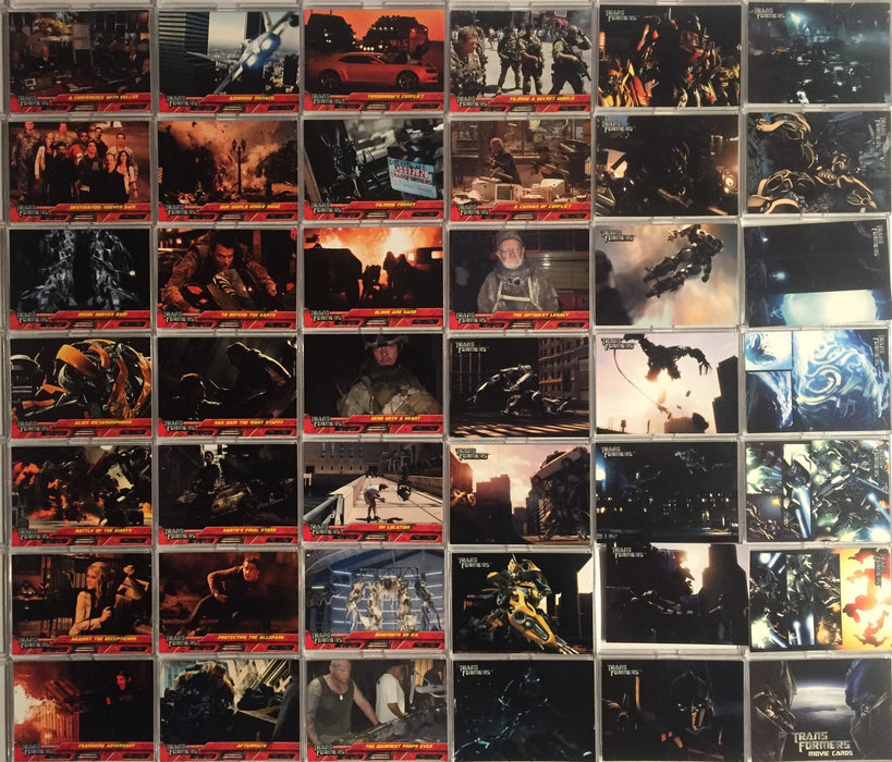 Transformers Movie Base Card Set 90 Cards Topps 2007   - TvMovieCards.com