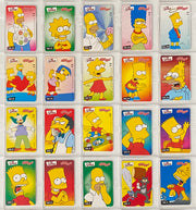 2001 The Simpsons Trading Card Set German Kelloggs Promo Sticker Set of 20   - TvMovieCards.com
