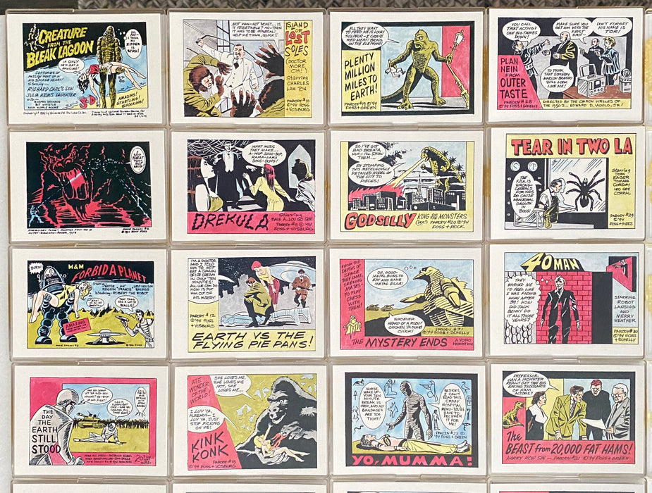 1994 Scary Monsters Movie Parody Trading Card Set of 36 Druktenis Publishing   - TvMovieCards.com