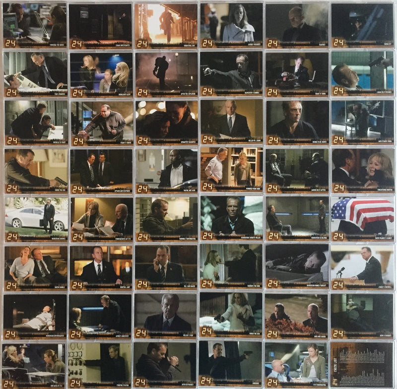 24 Twenty Four Season 5 Base Card Set 90 Cards   - TvMovieCards.com
