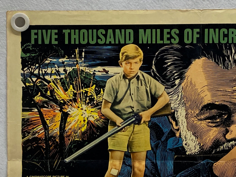 1963 A Boy Ten Feet Tall Half Sheet Movie Poster 22 x 28 Edward G. Robinson   - TvMovieCards.com