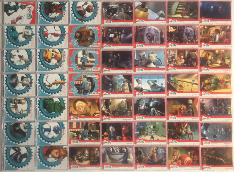 Robots Movie Base Card Set 90 Trading cards Inkworks 2005 - TvMovieCards.com