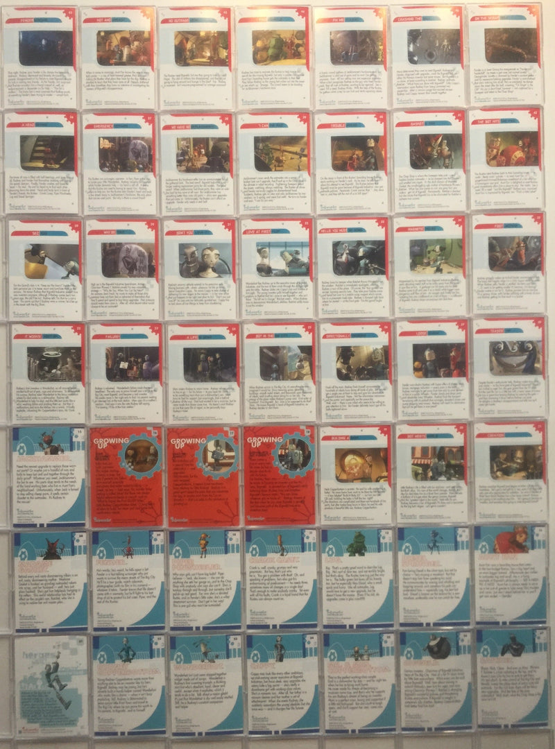 Robots Movie Base Card Set 90 Trading cards Inkworks 2005 - TvMovieCards.com
