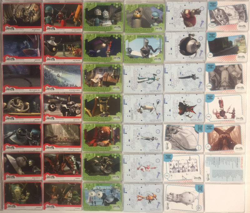 Robots Movie Base Card Set 90 Trading cards Inkworks 2005 - TvMovieCards.com