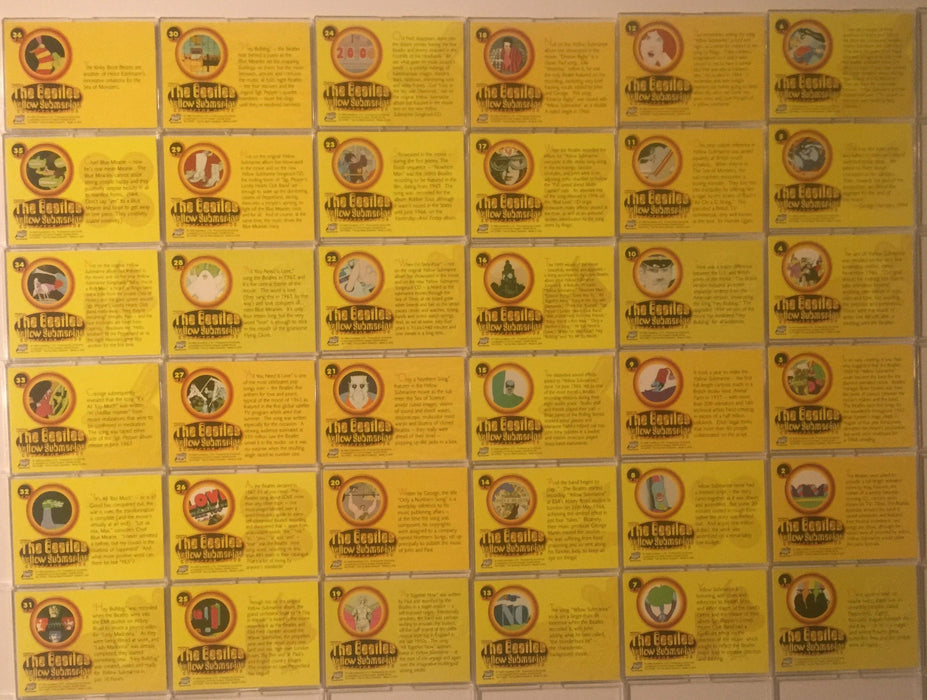 Beatles Yellow Submarine Standard Size Card Set 72 Cards Comic Images 1999   - TvMovieCards.com