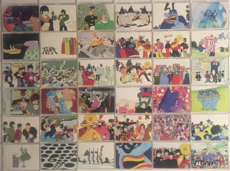Beatles Yellow Submarine Standard Size Card Set 72 Cards Comic Images 1999   - TvMovieCards.com