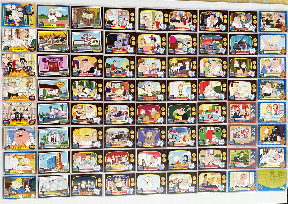 Family Guy Season 2 Trading Card Set of 72 Cards Inkworks 2006   - TvMovieCards.com