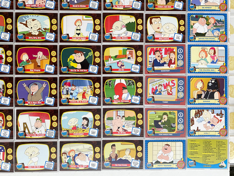 Family Guy Season 2 Trading Card Set of 72 Cards Inkworks 2006   - TvMovieCards.com