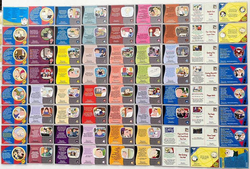 Family Guy Season 2 Trading Card Set of 72 Cards Inkworks 2006   - TvMovieCards.com