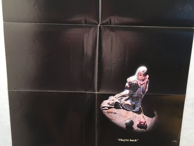 1986 Poltergeist II Original 1SH Movie Poster 27 x 41 JoBeth Williams   - TvMovieCards.com