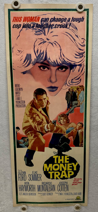 1965 The Money Trap Insert Movie Poster 14 x 36  Glenn Ford, Elke Sommer   - TvMovieCards.com