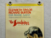 1965 The Sandpiper Insert Movie Poster 14 x 36 Elizabeth Taylor, Richard Burton   - TvMovieCards.com