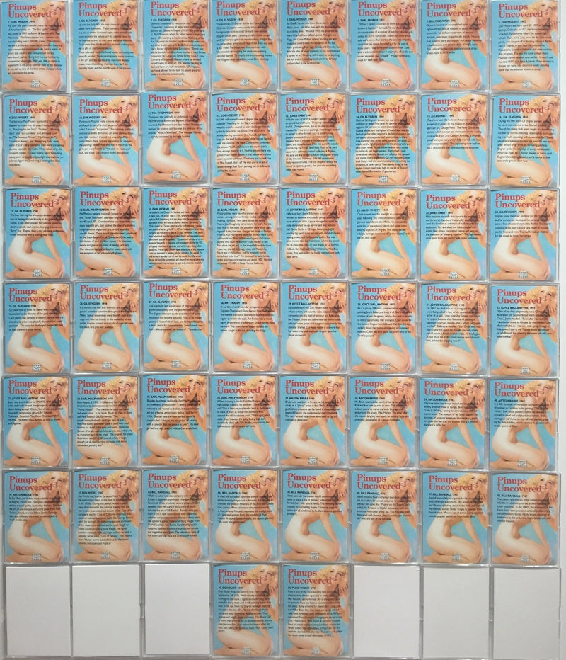 Pin-Ups Uncovered Card Set 50 Cards 21st Century Archives 1996   - TvMovieCards.com