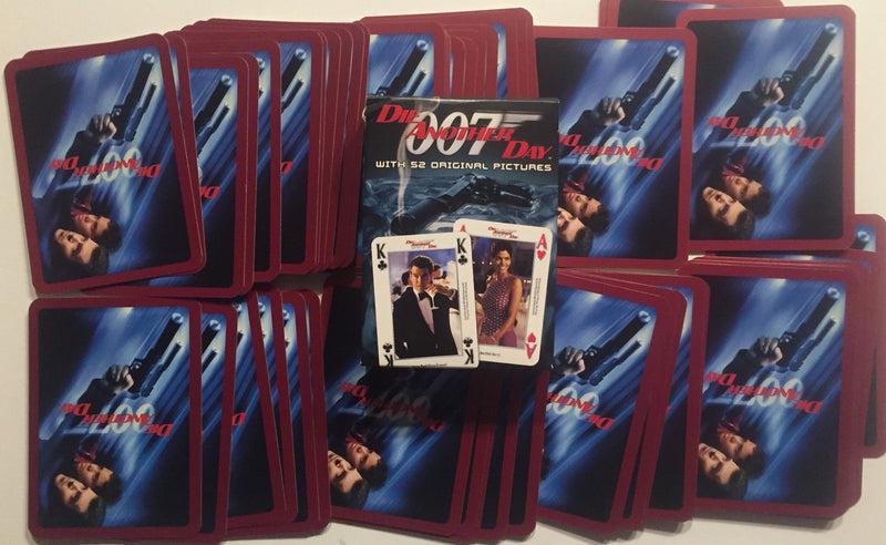 Lot De 4 Jeux De 52 Cartes James Bond 007 - Die Another Day, Carta Mundi Belgique