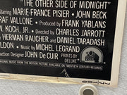 1977 The Other Side of Midnight Insert Movie Poster 14 x 36 Marie-France Pisier   - TvMovieCards.com
