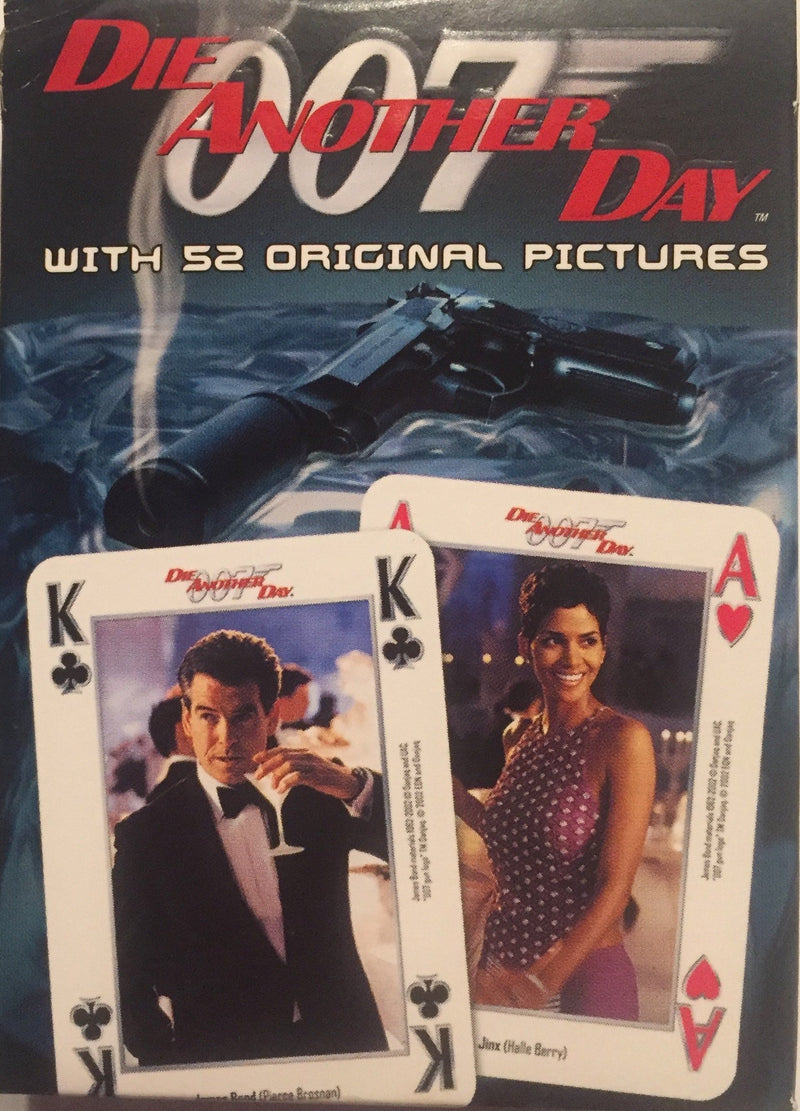 James Bond 007 Die Another Day Playing Card Deck 55 Cards EON Productions 2002 - TvMovieCards.com