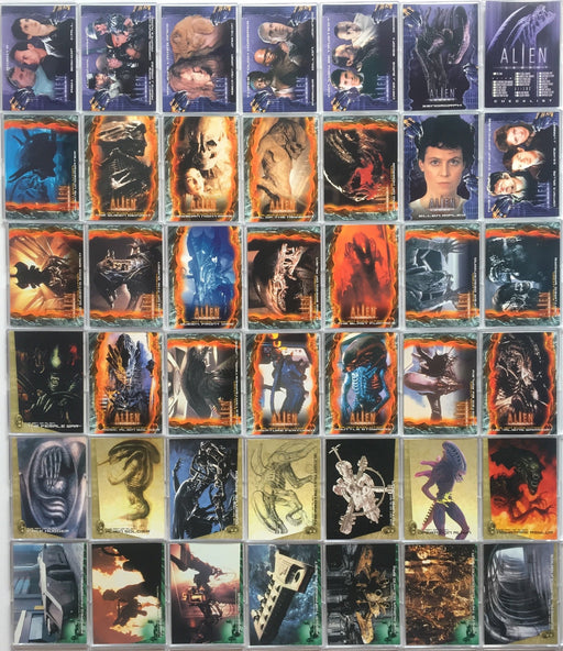 Alien Legacy Movie Base Card Set 90 Cards Inkworks 1998 - TvMovieCards.com
