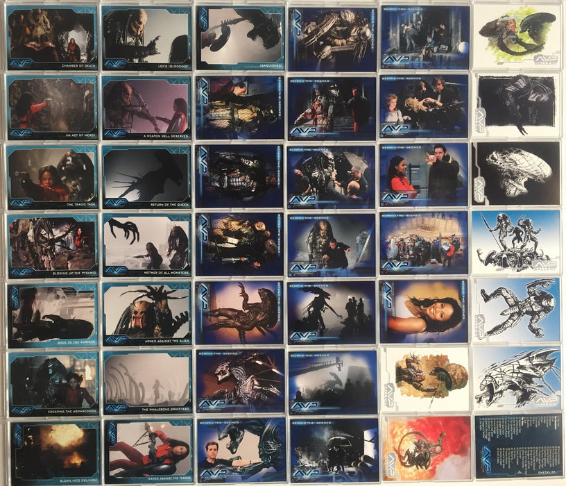 Alien vs. Predator Movie Base Card Set 90 Cards   - TvMovieCards.com