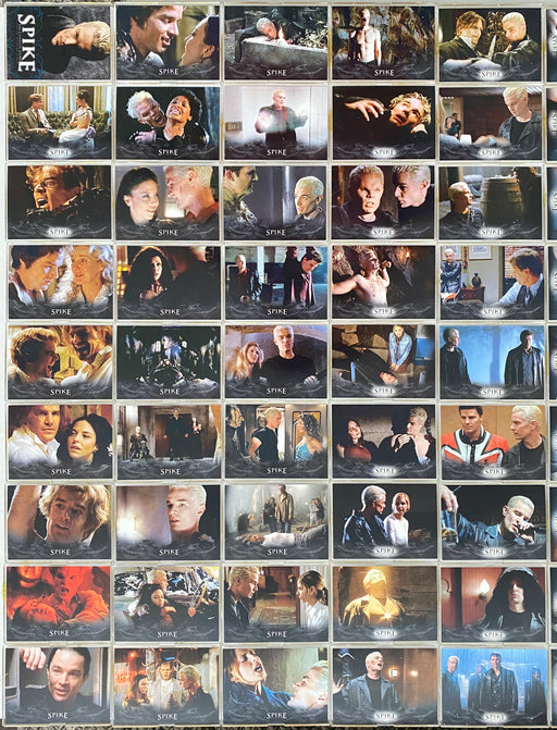 Spike The Complete Story Trading Base Card Set 72 Cards Inkworks 2005   - TvMovieCards.com