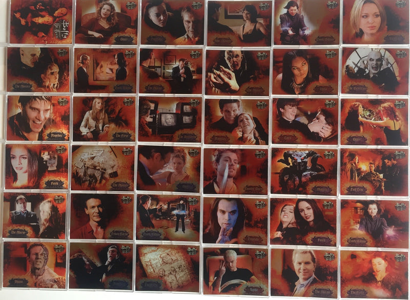 Buffy The Vampire Slayer Big Bads Base Card Set 72 Cards   - TvMovieCards.com