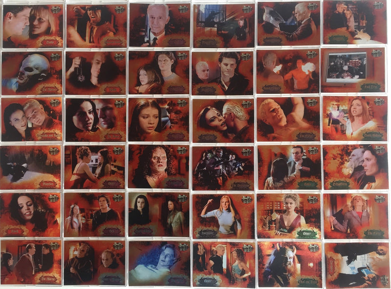 Buffy The Vampire Slayer Big Bads Base Card Set 72 Cards   - TvMovieCards.com