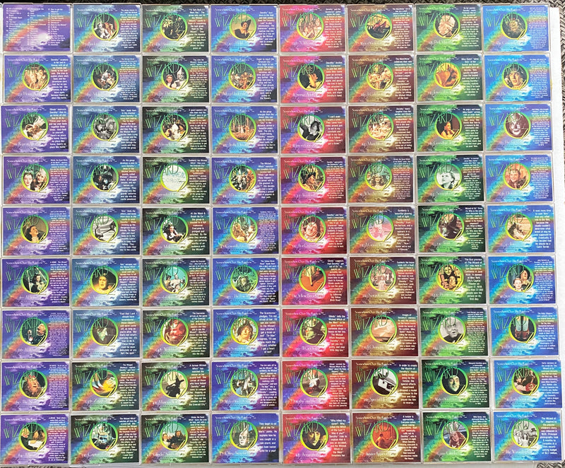 Wizard of Oz by Duocards Trading Base Card Set 72 Cards 1996   - TvMovieCards.com