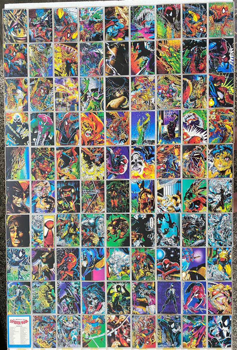 Spider-Man I The McFarlane Era Vintage Card Set 90 Cards Comic Images 1992   - TvMovieCards.com