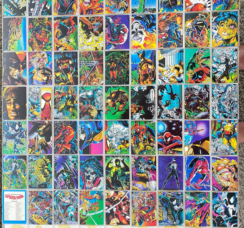 Spider-Man I The McFarlane Era Vintage Card Set 90 Cards Comic Images 1992   - TvMovieCards.com