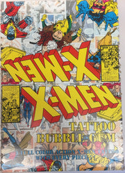 Marvel  X-Men 1994 Fleer Bubble Gum and Color Tattoo Card Box 180 Count   - TvMovieCards.com