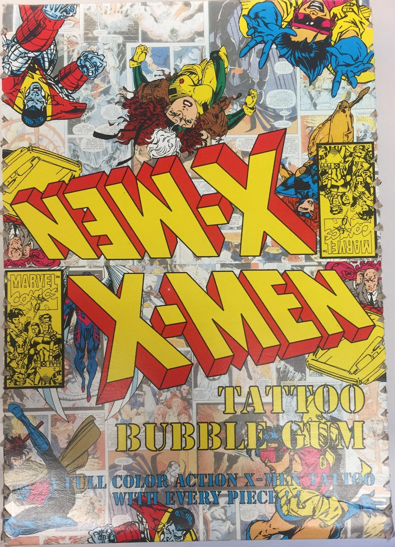 Marvel  X-Men 1994 Fleer Bubble Gum and Color Tattoo Card Box 180 Count   - TvMovieCards.com