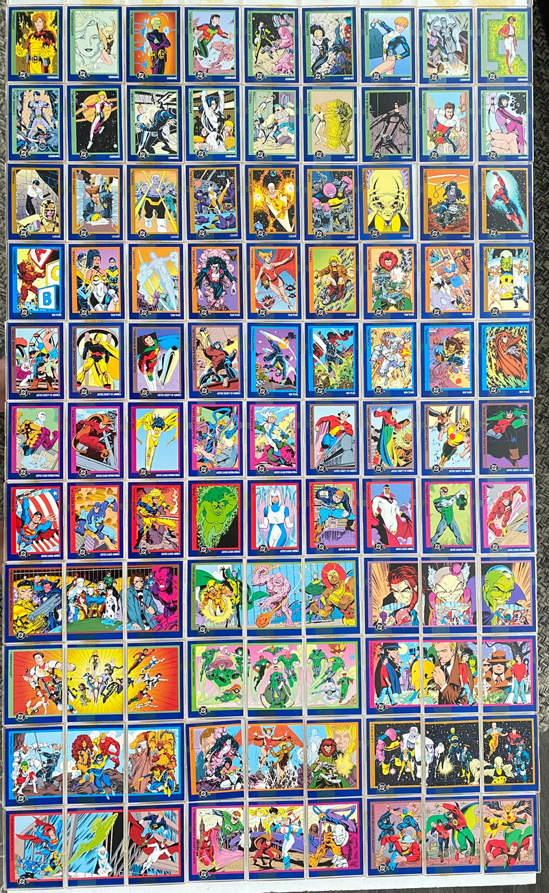 DC Cosmic Teams Base Trading Card Set 150 Cards Skybox 1993 TvMovieCards.com DC Cosmic Teams Base Trading Card Set 150 Cards Skybox 1993 TvMovieCards.com